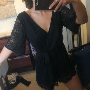 Black Francescas romper